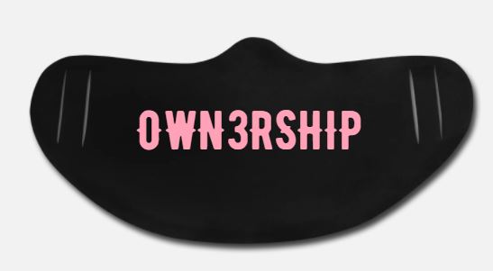 Classic Black OWN3RSHIP Face Mask - 6 colors