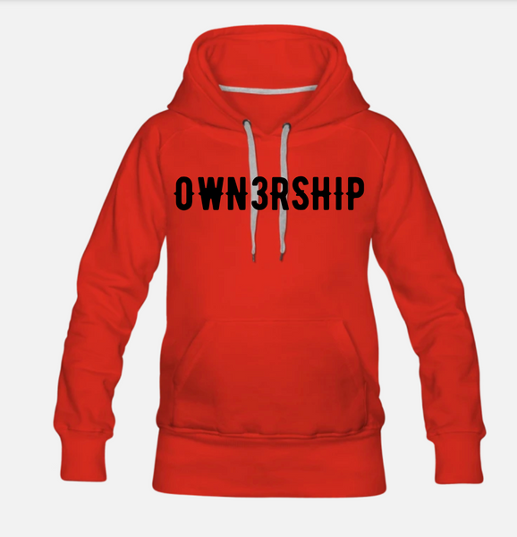 WOMEN'S Classic Red Hoodie - 2 colors