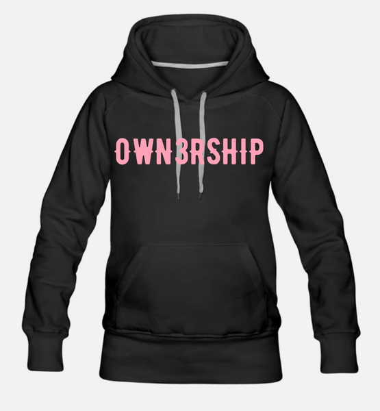 WOMEN'S Classic Black Hoodie - 3 colors