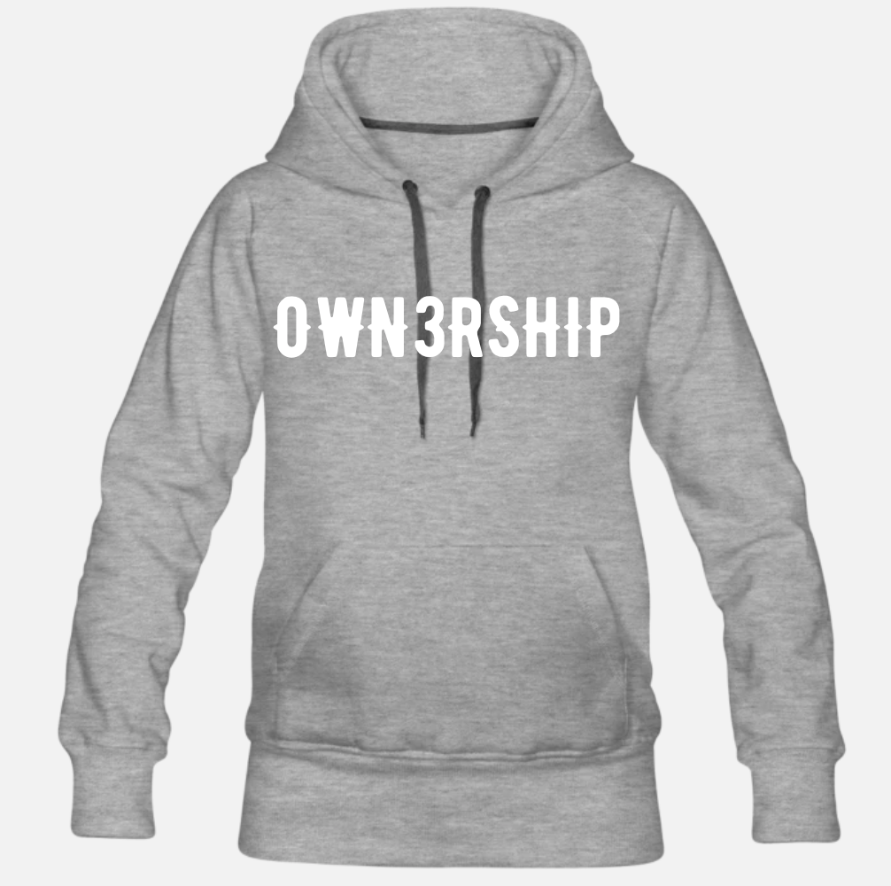 WOMEN'S Classic Grey Hoodie - 2 colors