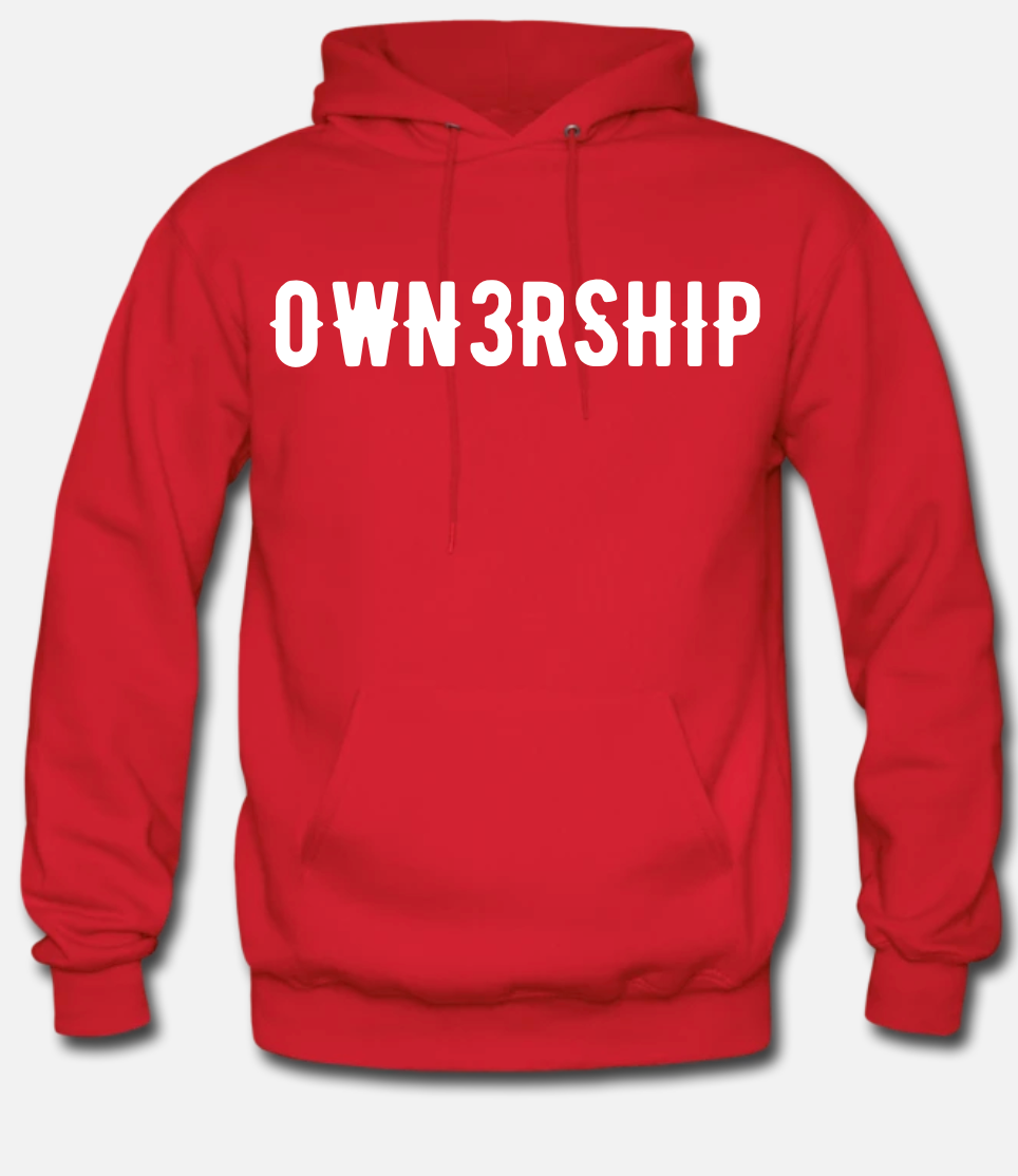 MEN'S Classic Red Hoodie
