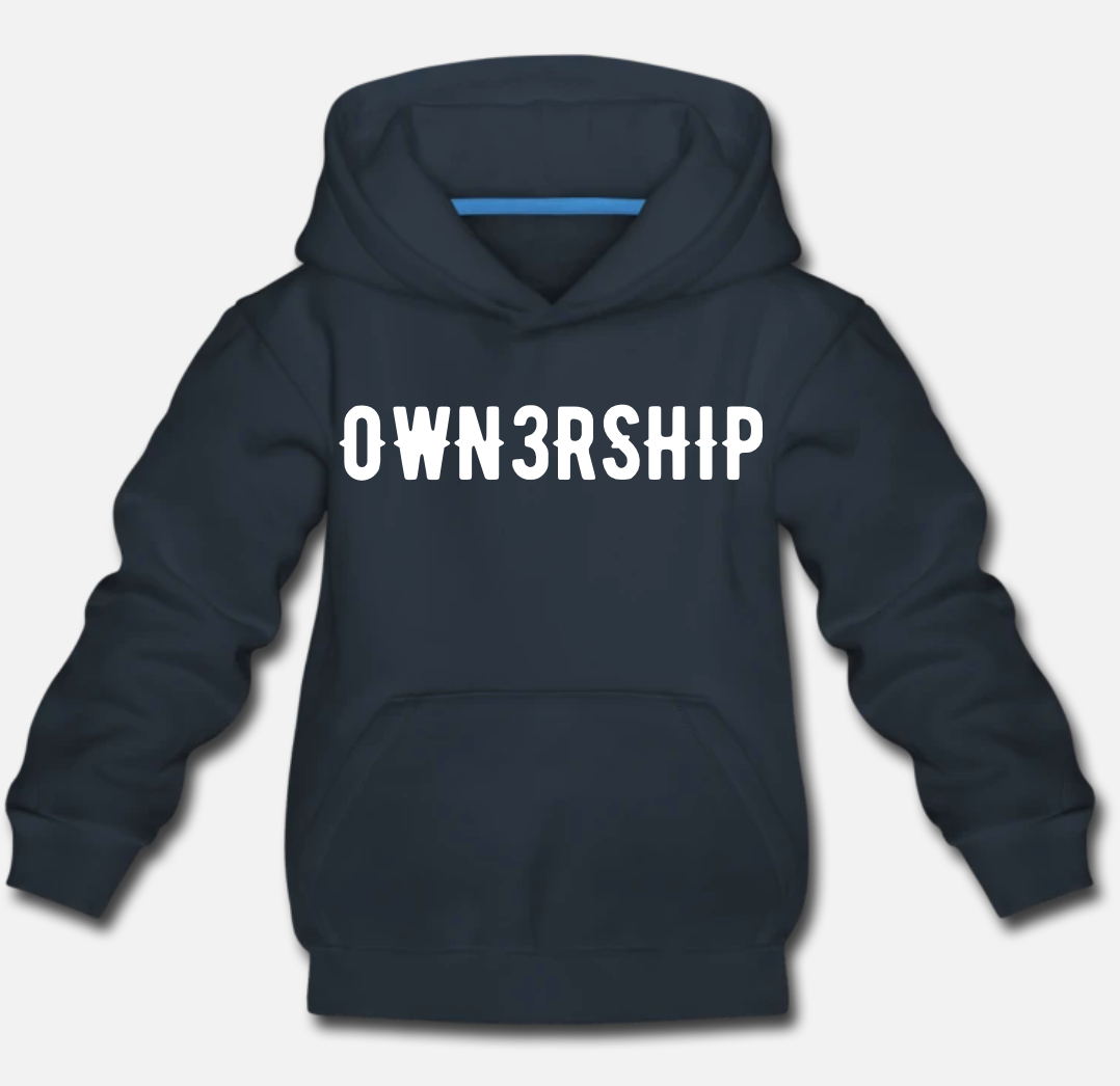 KIDS' Classic Hoodie - Navy