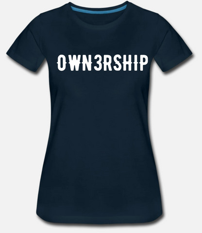 WOMEN'S Classic Navy T-Shirt