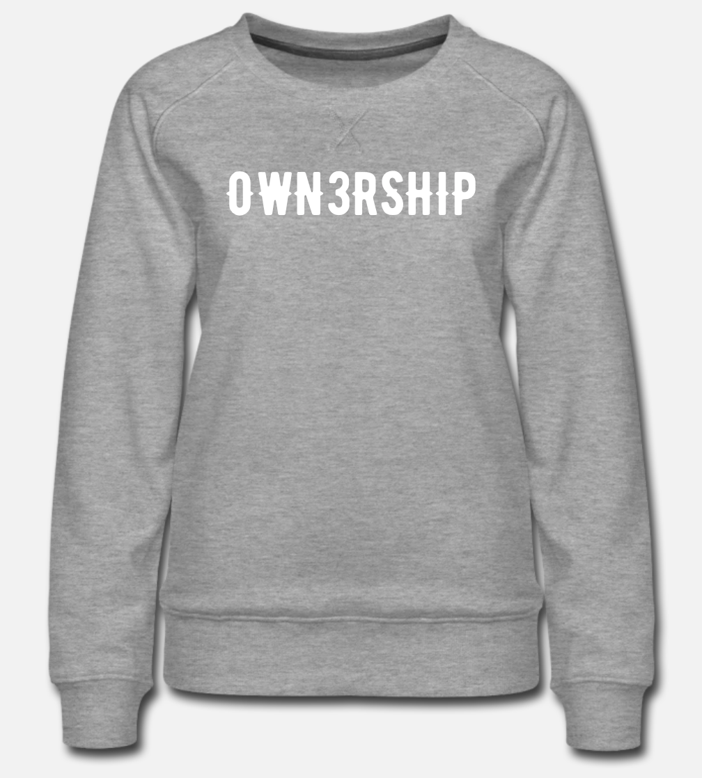 WOMEN'S Classic Grey Crewneck Sweatshirt -  3 colors