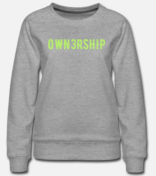 WOMEN'S Classic Grey Crewneck Sweatshirt -  3 colors