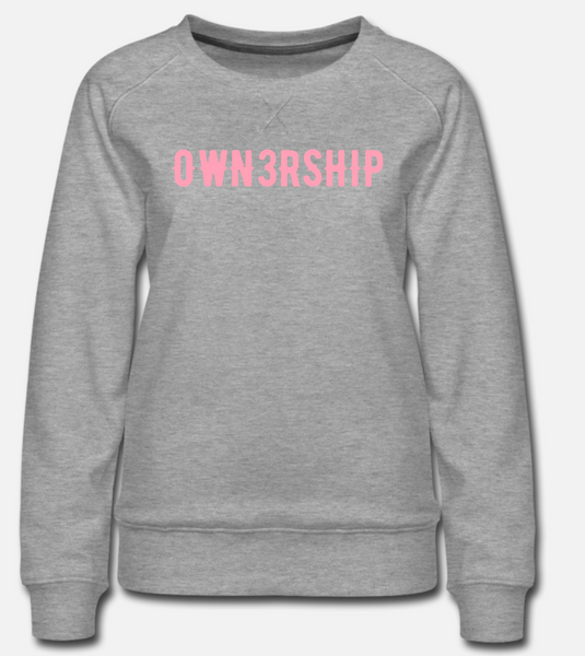 WOMEN'S Classic Grey Crewneck Sweatshirt -  3 colors